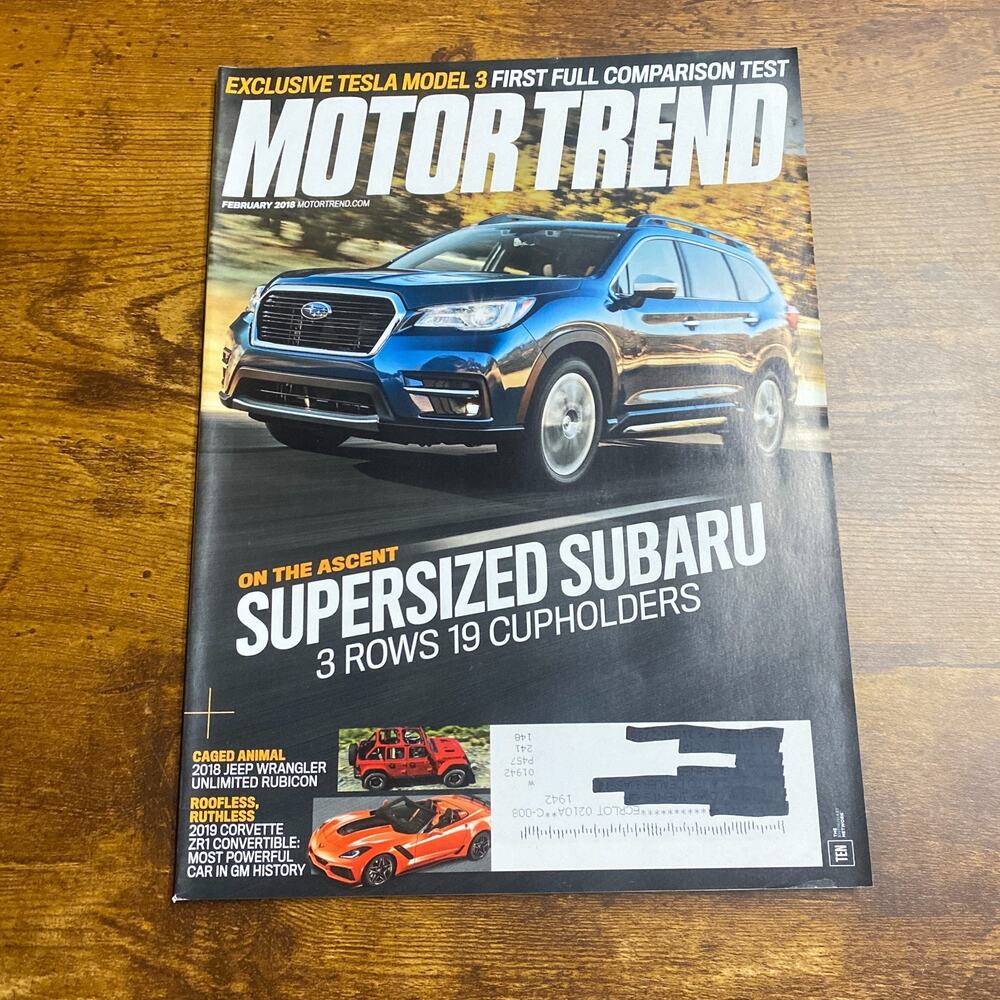 Motor Trend Magazine February 2018